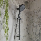 Vado Safari Pewter Multi Function Slide Rail Shower Kit - Lifestyle Image